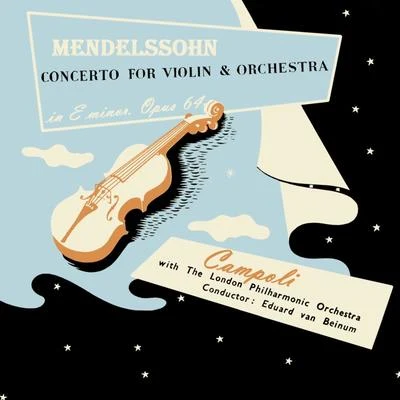 Alfredo Campoli/The London Symphony OrchestraMendelssohn Concerto for Violin & Orchestra