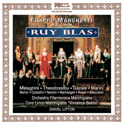 Andrea Mastroni/Maria Luisa Dituri/Juliana Vivian Carone/Vincenzo di Donato/Michele Nitti/Orchestra Filarmonica MarchigianaMarchetti: Ruy Blas (Live)