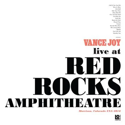 Vance JoyLive at Red Rocks Amphitheatre