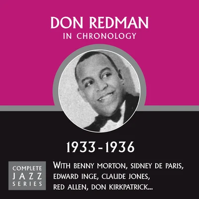 Don RedmanComplete Jazz Series 1933 - 1936