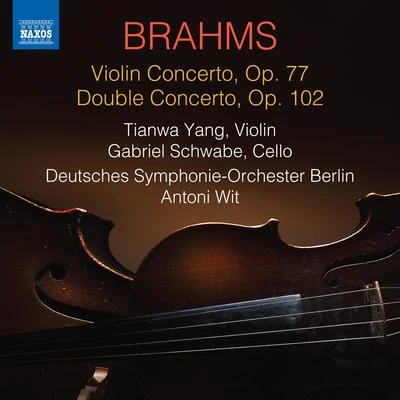 Gabriel SchwabeBRAHMS, J.: Violin ConcertoDouble Concerto (Tianwa Yang, G. Schwabe, Deutsches Symphonie-Orchester Berlin, Wit)