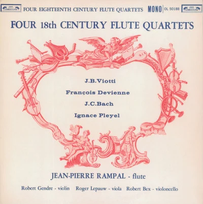 Robert BexAndré BoutardFernand CaratgéColette LequienGeorges TessierPierre SimonAnnie ChallanIntroduction & Allegro for harp, flute, clarinet & string quartet