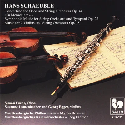 Hans SchaeubleCasal Quartett ZurichString Quartet, Op. 19: V Schnell