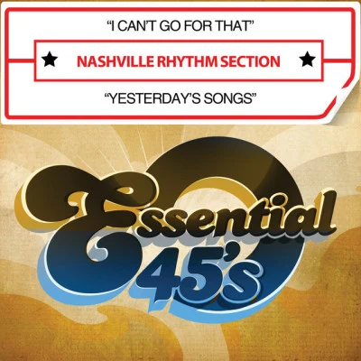 Nashville Rhythm SectionI Cant Go For That