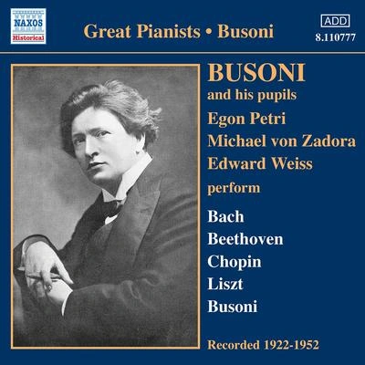 Ferruccio Busoni24 preludes, op. 28:prelude in no. 7 A major, op. 28, no. 7