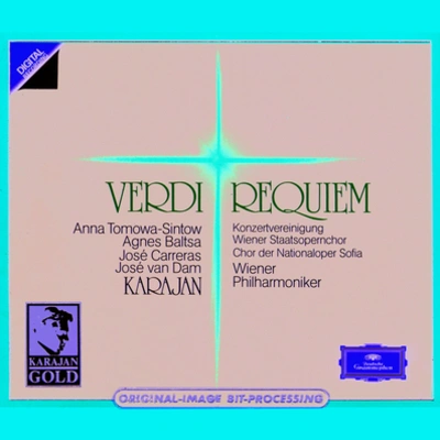 Herbert von KarajanWalter Hagen-GrollJosé Van DamChorus of the Sofia National OperaWiener PhilharmonikerKonzertvereinigung Wiener StaatsopernchorMessa da Requiem:2. Tuba mirum