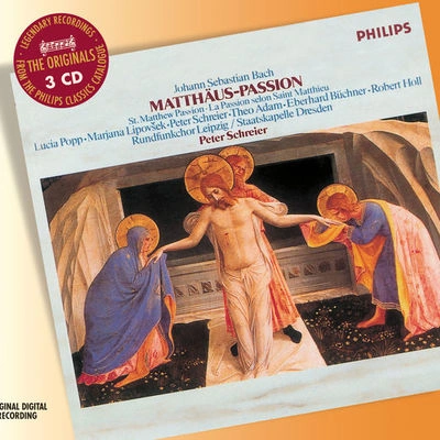 Staatskapelle DresdenChristian Friedrich HenriciJohann Sebastian BachPeter SchreierMarjana LipovšekSt. Matthew Passion, BWV 244Part Two:No.52 Aria (Alto): "Können Tränen meiner Wangen"