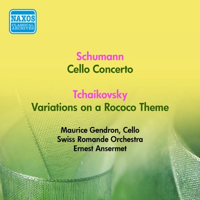 Maurice GendronErnest AnsermetSwiss Romande OrchestraVariations on a Rococo Theme in A Major, Op. 33