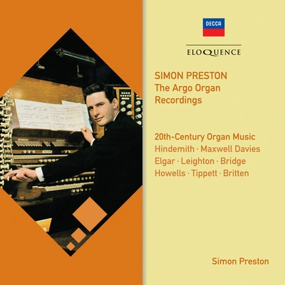 Simon PrestonOrgan Sonata No.1 (1937):1. M?ssig schnell