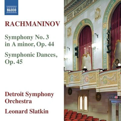 Detroit Symphony OrchestraSymphony No. 3 in A Minor, Op. 44:III. Allegro