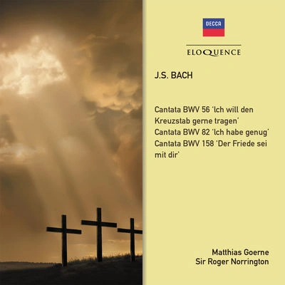 Matthias GoerneDer Friede sei mit dir: Cantata, BWV 158:2. Aria & Choral: Welt, ade, ich bin dein müde