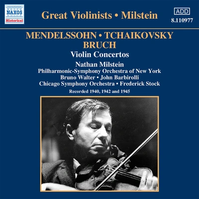 Nathan MilsteinViolin Concerto No. 1 in G Minor, Op. 26:III. Finale: Allegro energico