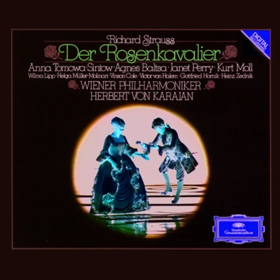 Herbert von KarajanWalter ZehWolfgang HolzherrIngo KoblitzHannes LichtenbergerKurt MollKarl TerhalWiener PhilharmonikerDer Rosenkavalier Op.59Act 3:"Hab'n Euer Gnaden noch weitre Befehle?"