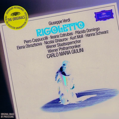 Plácido DomingoIleana CotrubasWiener PhilharmonikerCarlo Maria GiuliniHanna SchwarzRigolettoAct 1:Giovanna ho dei rimorsi