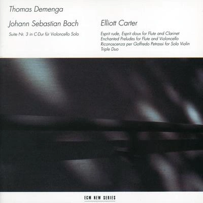 Thomas DemengaSuite for Cello Solo No.3 in C BWV 1009:5. Bourrée I-II