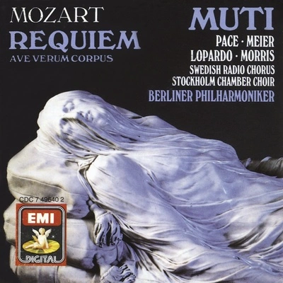 Berliner PhilharmonikerPatrizia PaceWaltraud MeierSwedish Radio ChoirJames MorrisRiccardo MutiStockholm Chamber ChoirMass No. 19 in D minor, 'Requiem' K626:Introitus: Requiem aeternam