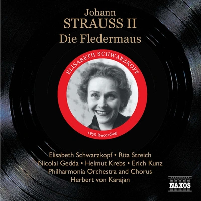 Herbert von KarajanHelmut KrebsElisabeth SchwarzkopfLuise MartiniKarl DönchPhilharmonia ChorusRudolf ChristRita StreichErich KunzFranz BöheimDie Fledermaus:Act I: Mein Herr, was dachten Sie von mir (Rosalinde, Alfred, Frank)