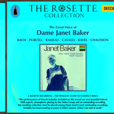 Dame Janet BakerDido and AeneasAct 3:But death...When I am laid...With drooping wings...