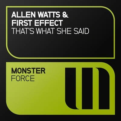 Allen Wattsthat是what she said (extended mix)